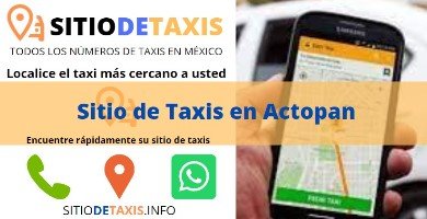 sitio de taxis actopan