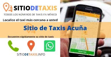 sitio de taxis acuna