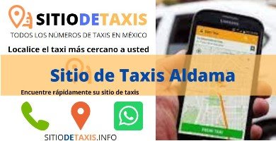 sitio de taxis aldama