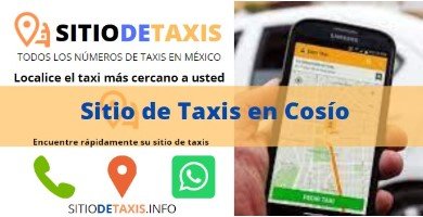 sitio de taxis en cosio