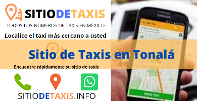 sitio de taxis en tonala