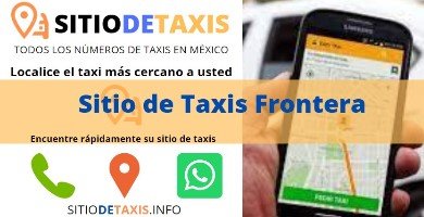 sitio de taxis frontera