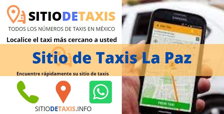 sitio de taxis la paz