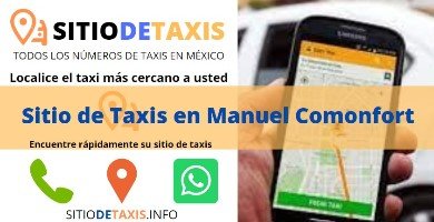 sitio de taxis manuel comonfort