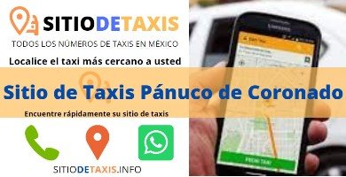 sitio de taxis panuco de coronado