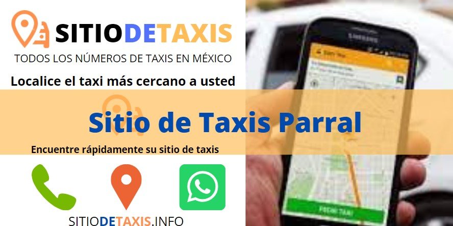 sitio de taxis parral