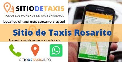 sitio de taxis rosarito