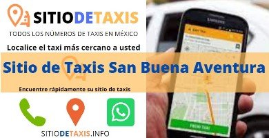 sitio de taxis san buena aventura