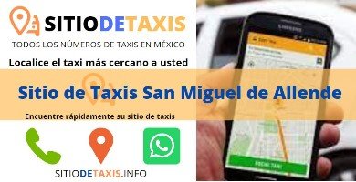sitio de taxis san miguel de allende