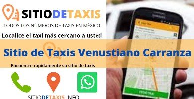 sitio de taxis venustiano carranza