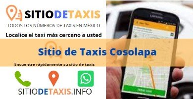 sitio de taxis en cosolapa