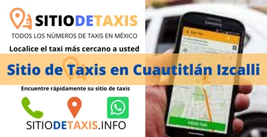 sitio de taxis en cuautitlan izcalli