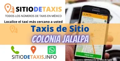 sitio de taxis jalalpa